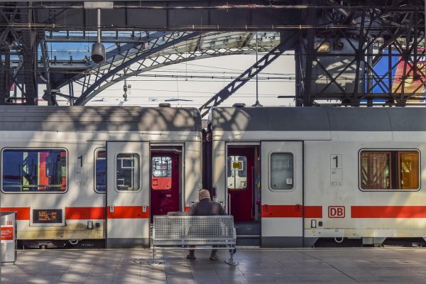 railway station, train, railway